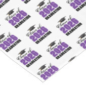 Purple Class of 2026 Graduation Party Kurzer Tischläufer (Ecke)