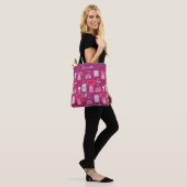 Purple Coquette aesthetic girly whimsical pattern Tasche (Am Model)