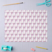 Purple Coquette Bow Seidenpapier (Basteln)