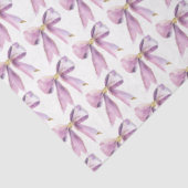 Purple Coquette Bow Seidenpapier (Detail)