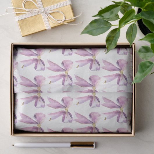 Purple Coquette Bow Seidenpapier (Geschenk)