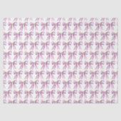 Purple Coquette Bow Seidenpapier (Vorderseite)