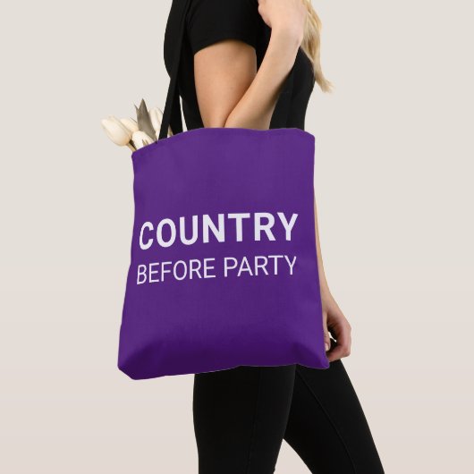 Purple Country Before Party Political Tasche (Von Nahem)