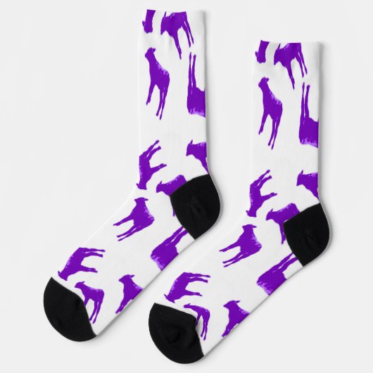 Purple Cow Socks Socken (Linkes Detail)