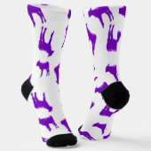 Purple Cow Socks Socken (Gewinkelt)