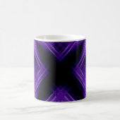 Purple cross and grid kaffeetasse (Mittel)