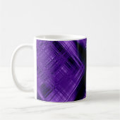 Purple cross and grid kaffeetasse (Links)