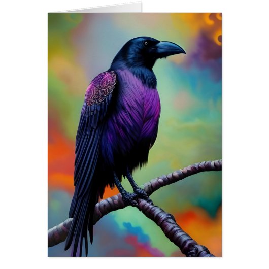Purple Crow, All purpose card (Vorne)