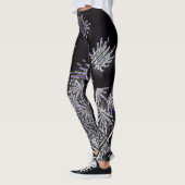 Purple Crystal Geometry Leggings (Links)