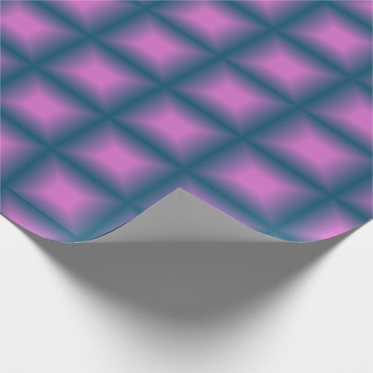 Purple Cube Geschenkpapier (Ecke)