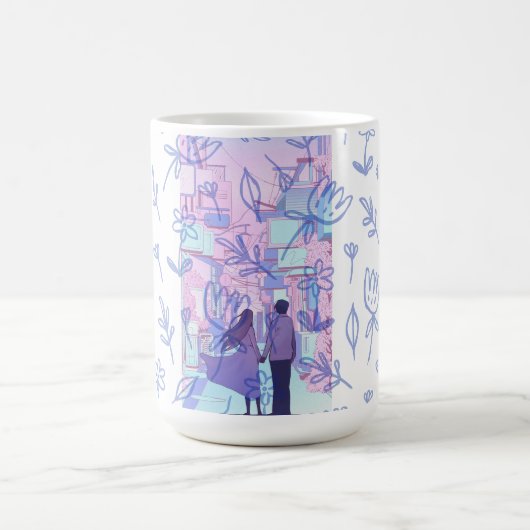 Purple date kaffeetasse (Mittel)