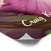 Purple Daylily Poster (Ecke)