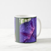 Purple Dewdrop Morning Glory Kaffeetasse (VorderseiteRechts)