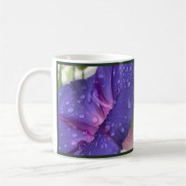 Purple Dewdrop Morning Glory Kaffeetasse