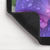 Purple Dewdrop Morning Glory Mousepad (Ecke)
