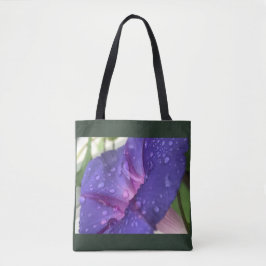 Purple Dewdrop Morning Glory Tasche