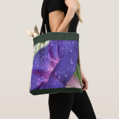 Purple Dewdrop Morning Glory  Tasche (Von Nahem)