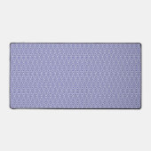Purple Diamond Pattern Desk Mat Schreibtischunterlage (Vorderseite)