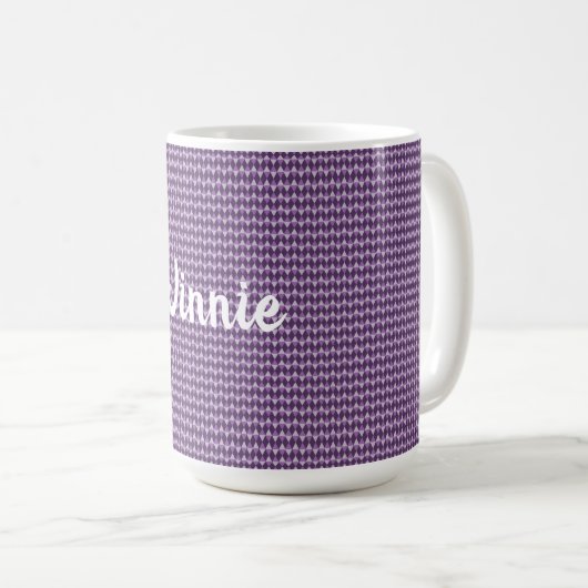Purple diamonds kaffeetasse (VorderseiteRechts)