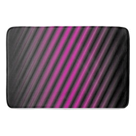 Purple Diffuse Lines Badematte