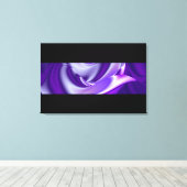 Purple Dream Leinwanddruck (Insitu (Holzboden))