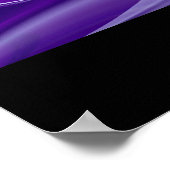 Purple Dream Poster (Ecke)