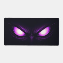 Purple Eyes Mouse Pad Schreibtischunterlage