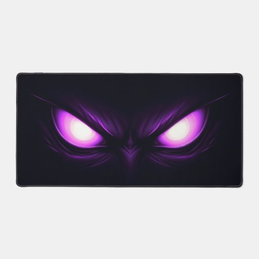 Purple Eyes Mouse Pad Schreibtischunterlage (Vorderseite)