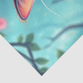 Purple Fantasy Cat  Seidenpapier (Ausschnitt)