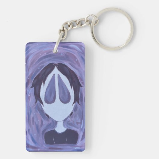 Purple Fella Schlüsselanhänger (Rückseite)