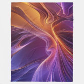 Purple Fleecedecke (Vorderseite)