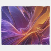 Purple Fleecedecke (Vorderseite (Horizontal))