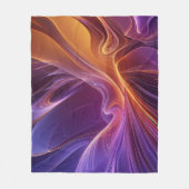 Purple Fleecedecke (Vorderseite)