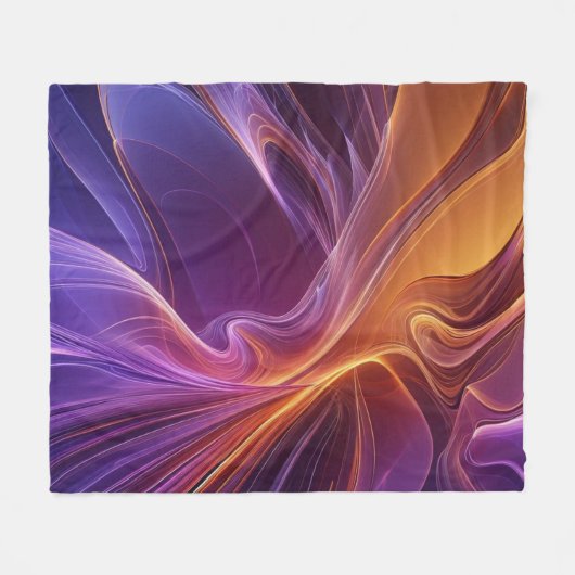 Purple Fleecedecke (Vorderseite (Horizontal))