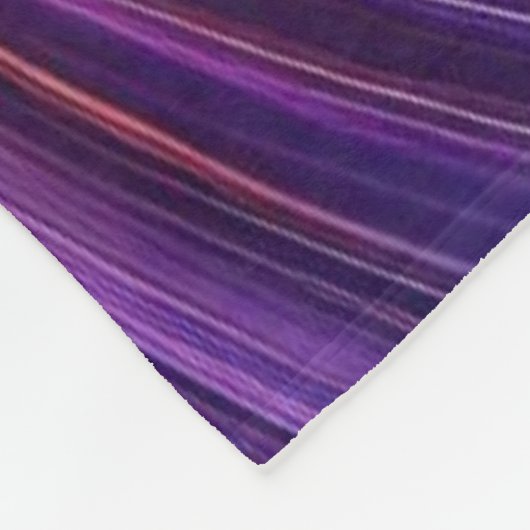 Purple Fleecedecke (Ecke)