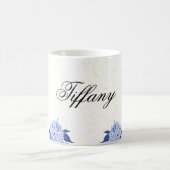 purple Floral bouquet in the blooming garden Kaffeetasse (Mittel)