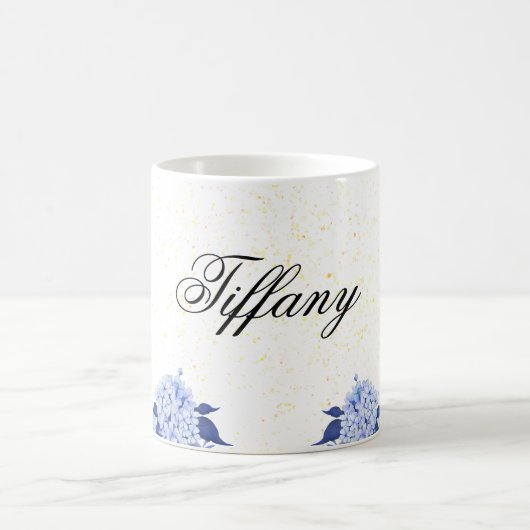 purple Floral bouquet in the blooming garden Kaffeetasse (Mittel)