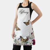 purple Floral bouquet in the blooming garden Schürze (InSitu)