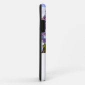purple Floral photo bouquet inspirational phrase Case-Mate iPhone Hülle (Hinten/Rechts)