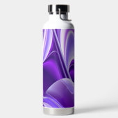 Purple Flower Rainbow Dreams Trinkflasche (links)
