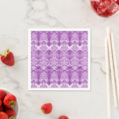 Purple Flowers Blühte Napkins Serviette (Beispiel)