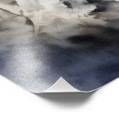 Purple Flowers Fotodruck (Ecke)