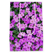 Purple Flowers Garden-22195 Mittlere Geschenktüte (Rückseite)