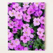 Purple Flowers Garden Planer (Rückseite)