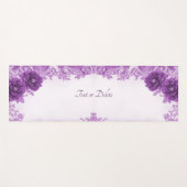 Purple Flowers Geblüht Yoga Mat Yogamatte (Vorderseite (Horizontal))