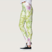 Purple Flowers Leggings (Links)