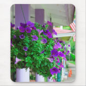 Purple Flowers - Martha's Vineyard Mousepad (Vorne)