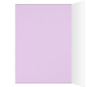 Purple Flowers Mason Jars Danke Karte (Innen (Links))