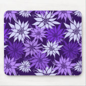 Purple Flowers Mousepad (Vorne)