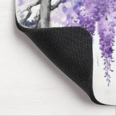 Purple Flowers Mousepad (Ecke)